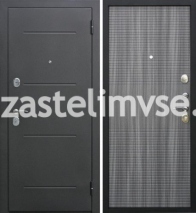 Дверь металлическая 75 мм Гарда Муар Венге Тобакко 960мм