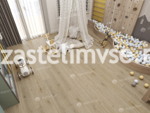 Клеевая LVT плитка AlpineFloor Ultra Дуб Миндальный ECO 5-27