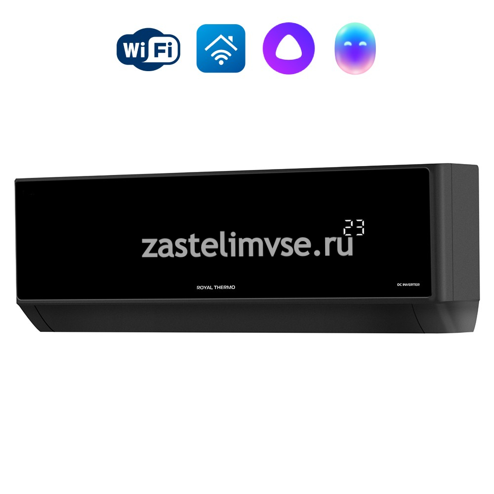 Блок внутренний Royal Thermo MULTI COMBO ERP DC RTFMI/in-09HN8/black инвертор. мульти сплит-системы