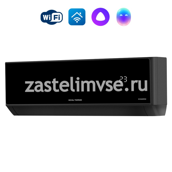 Блок внутренний Royal Thermo MULTI COMBO ERP DC RTFMI/in-09HN8/black инвертор. мульти сплит-системы