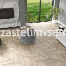 Клеевая LVT плитка AlpineFloor Parquet LVT Дуб Натуральный Отбеленный ECO 16-5