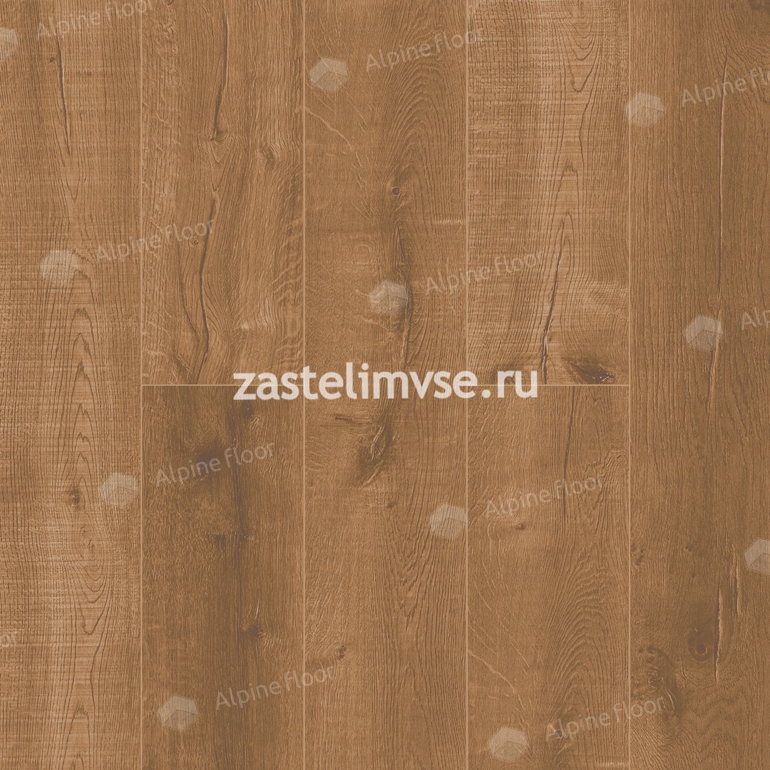 Кварцвиниловый ламинат AlpineFloor Real Wood Дуб Royal ECO 2-1