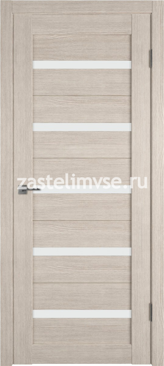 Дверь межкомнатная Atum X7 Cappuccino/White cloud 600мм