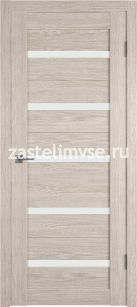 Дверь межкомнатная Atum X7 Cappuccino/White cloud 900мм