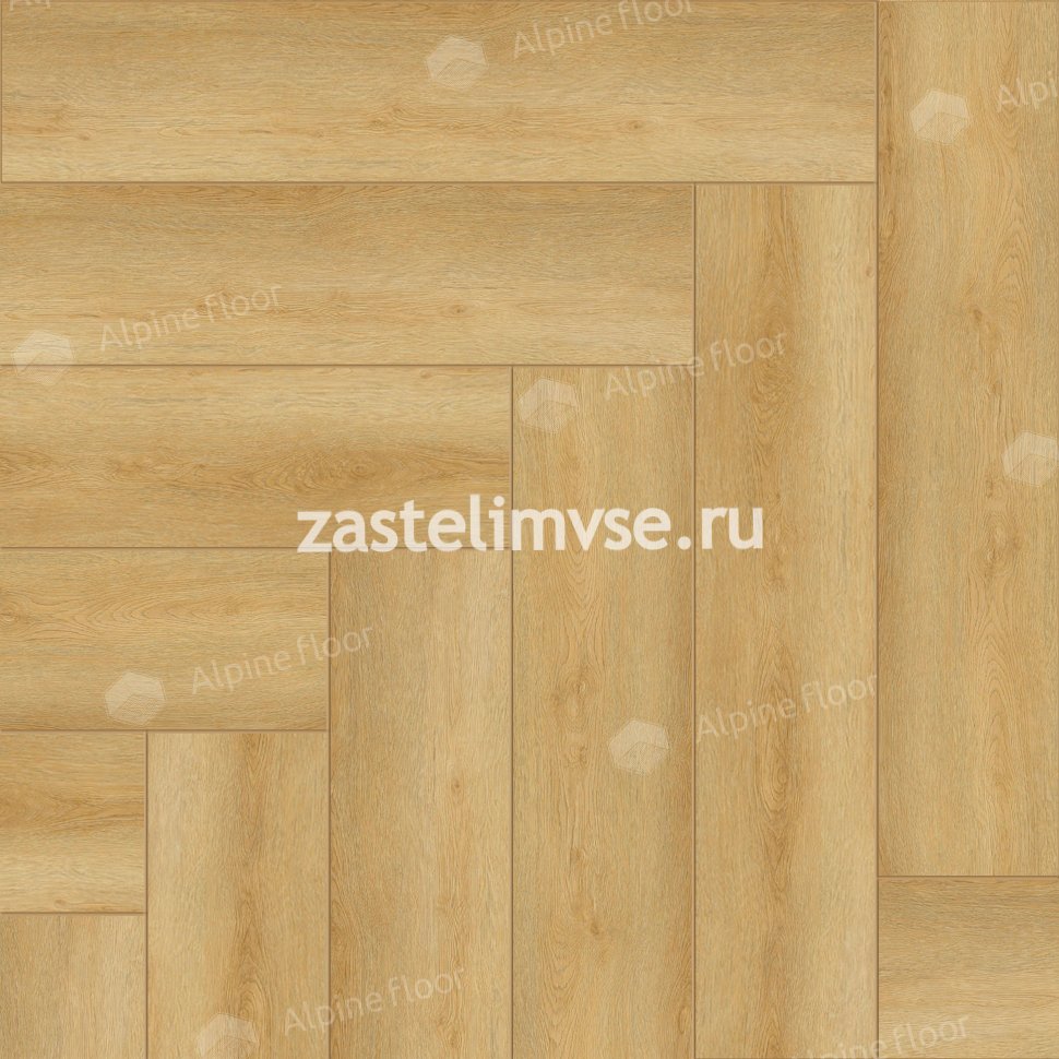 Кварцвиниловый ламинат AlpineFloor Light Parquet Дуб Батейн ECO 13-29