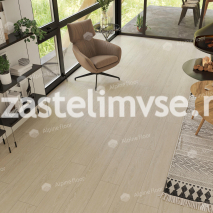 Клеевая LVT плитка AlpineFloor Easy Line Дуб Снежный ECO 3-14