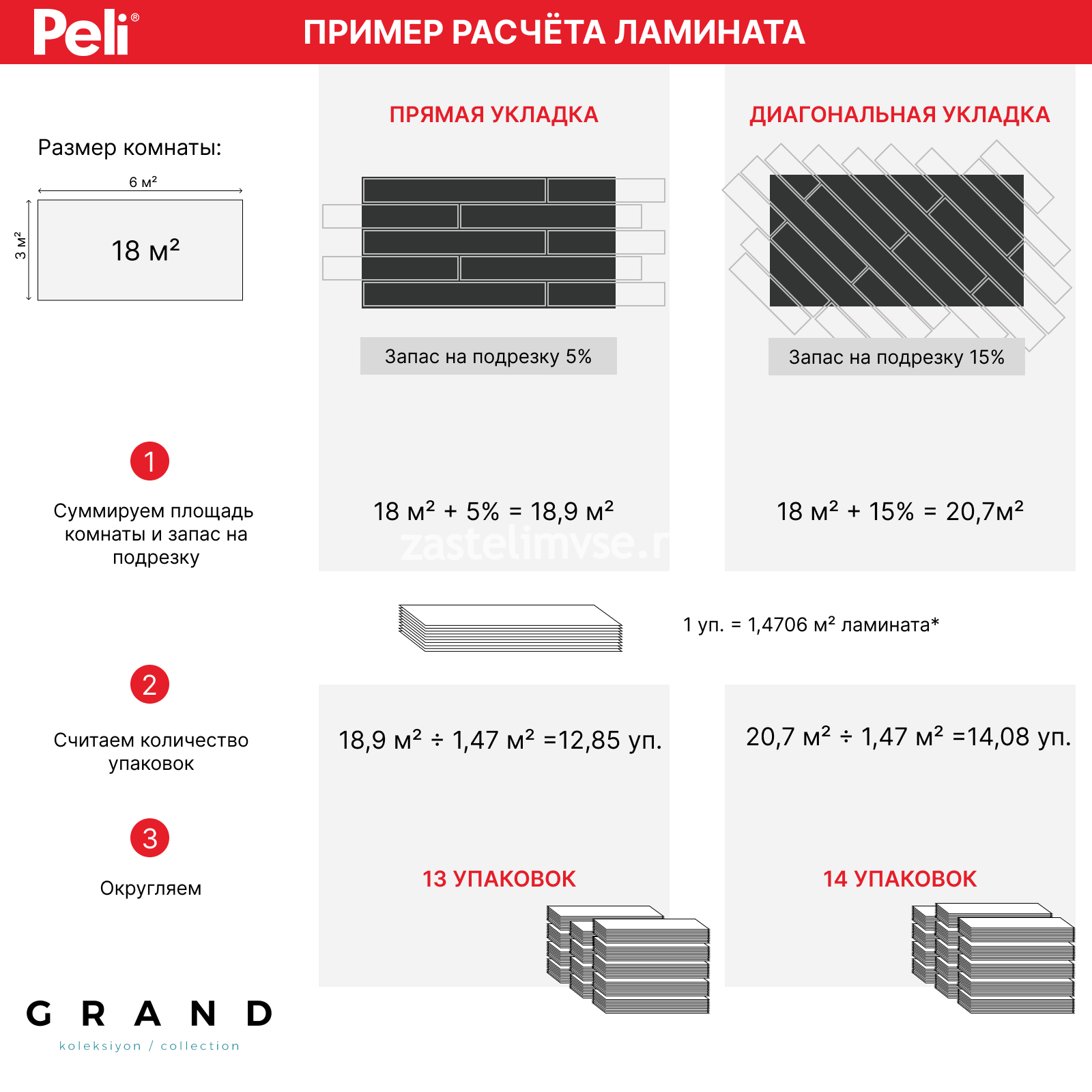 Ламинат Peli Grand Ван Браун GR-511 Ламинат Peli Grand Ван Браун GR-511