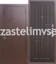 Дверь металлическая Гарда 8 мм Венге 860мм