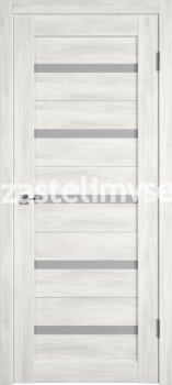 Дверь межкомнатная Atum X7 Nord Vellum/White cloud 900мм
