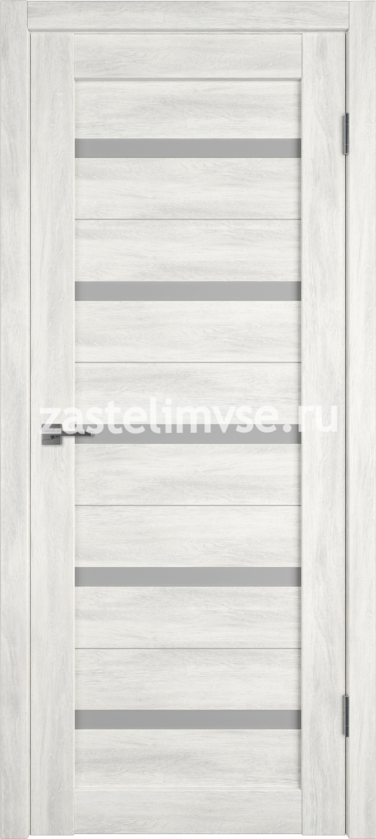 Дверь межкомнатная Atum X7 Nord Vellum/White cloud 700мм