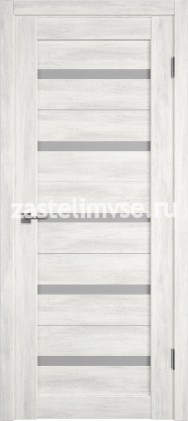 Дверь межкомнатная Atum X7 Nord Vellum/White cloud 900мм