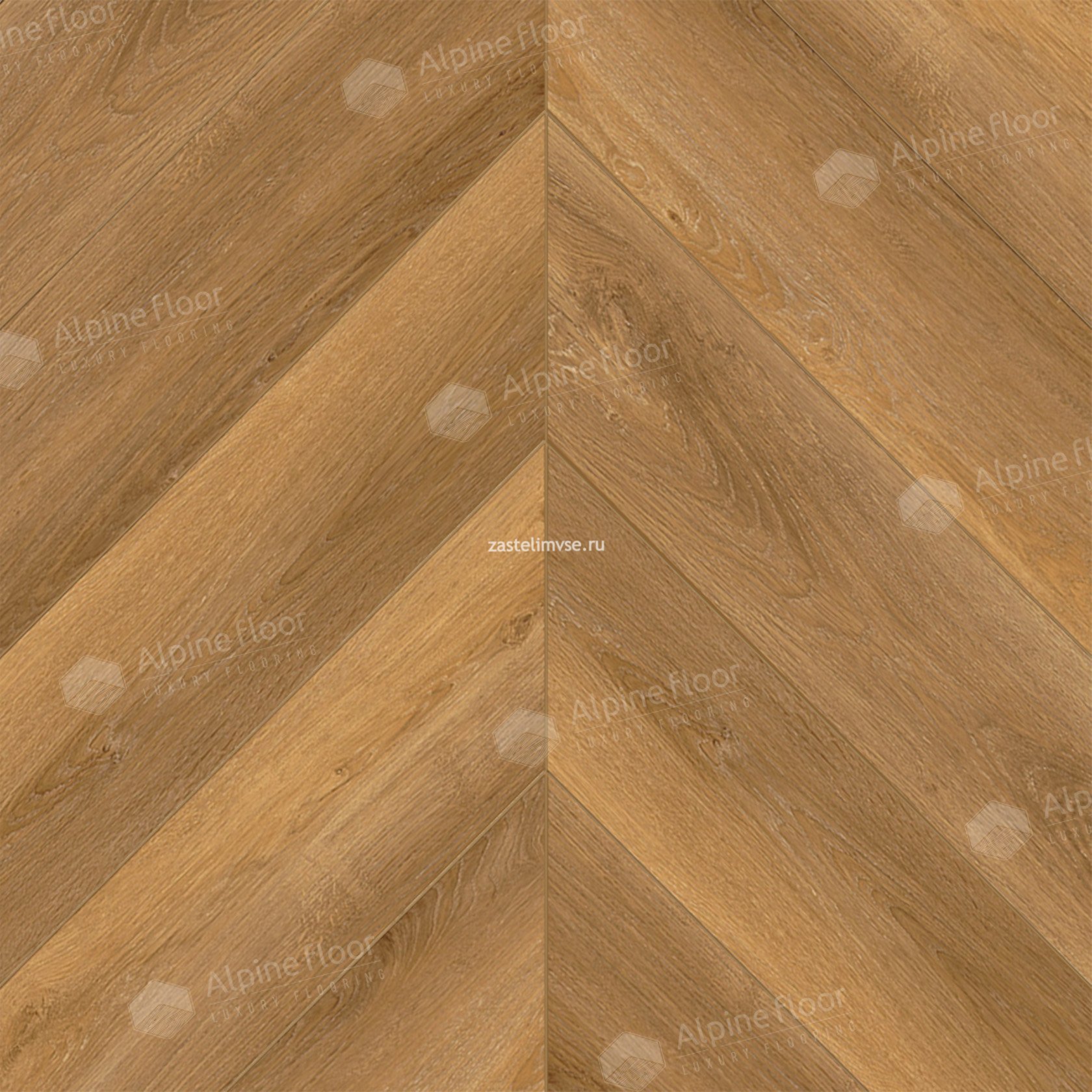 Кварцвиниловый ламинат AlpineFloor Chevron Alpine Баварский Лес Chevron ECO 18-18