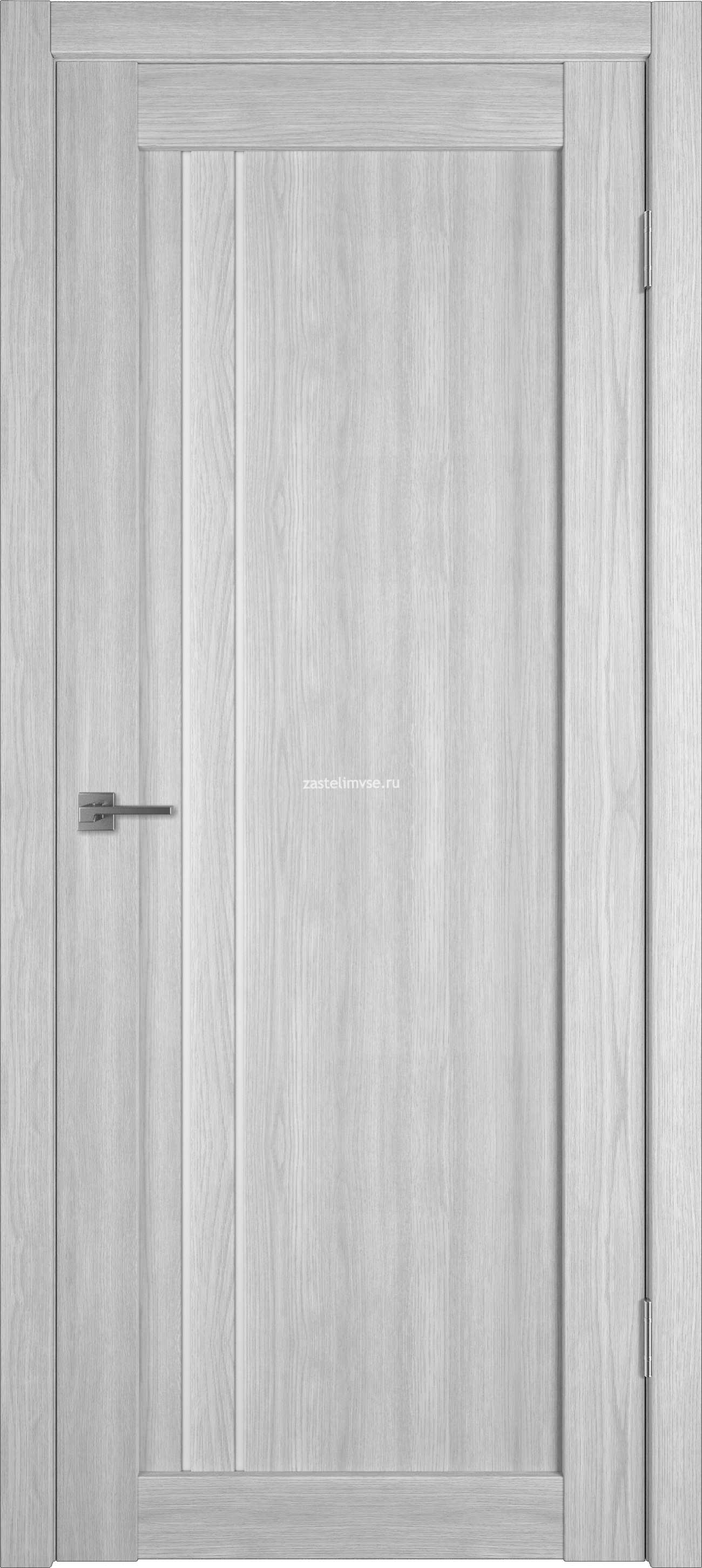 Дверь межкомнатная Атум Про X33 Дуб каменный/Сатин белый 700мм