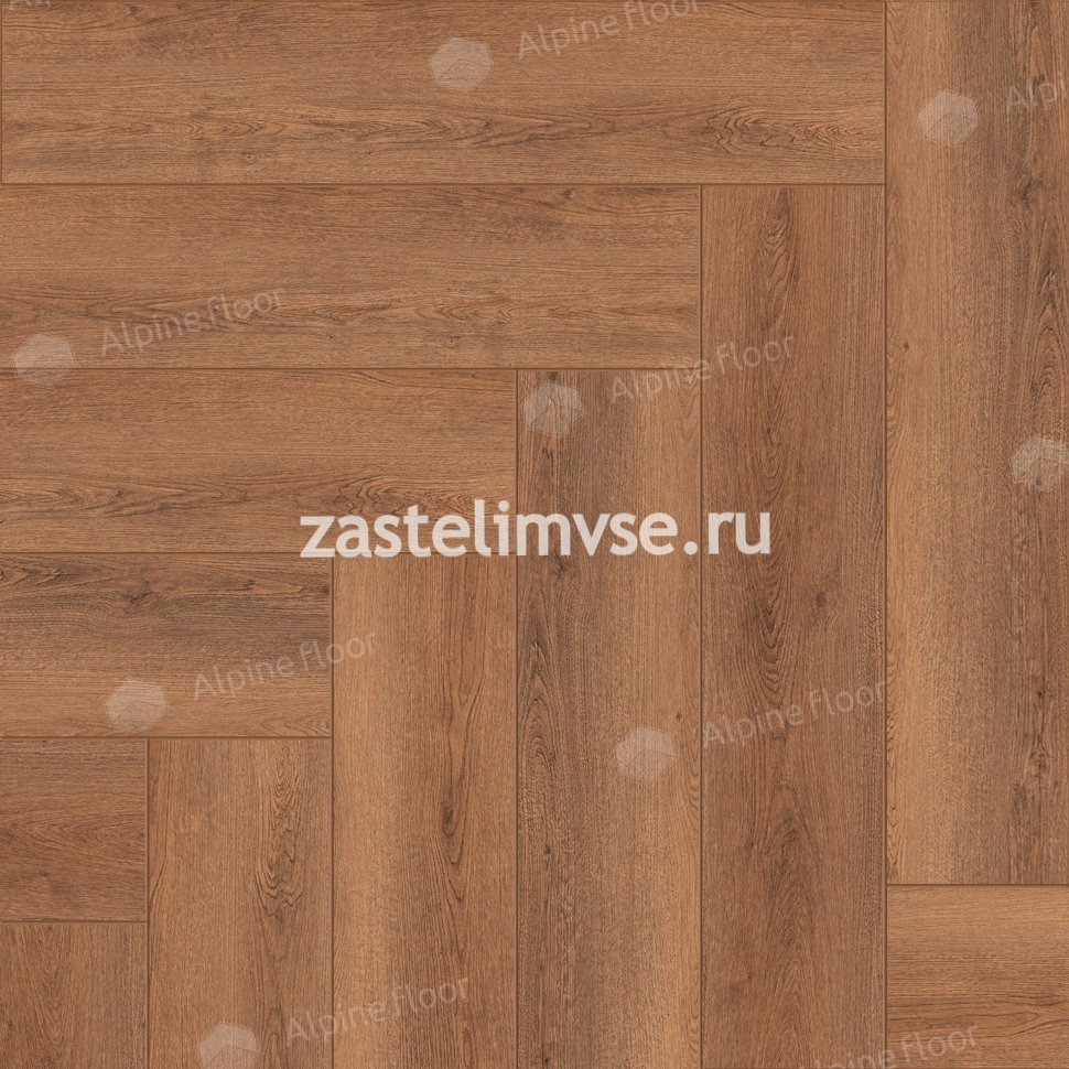 Кварцвиниловый ламинат AlpineFloor Light Parquet Дуб Капелла ECO 13-31