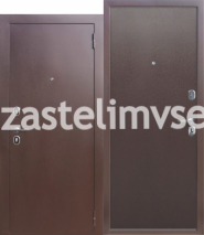 Дверь металлическая Гарда металл/металл ППС 960мм