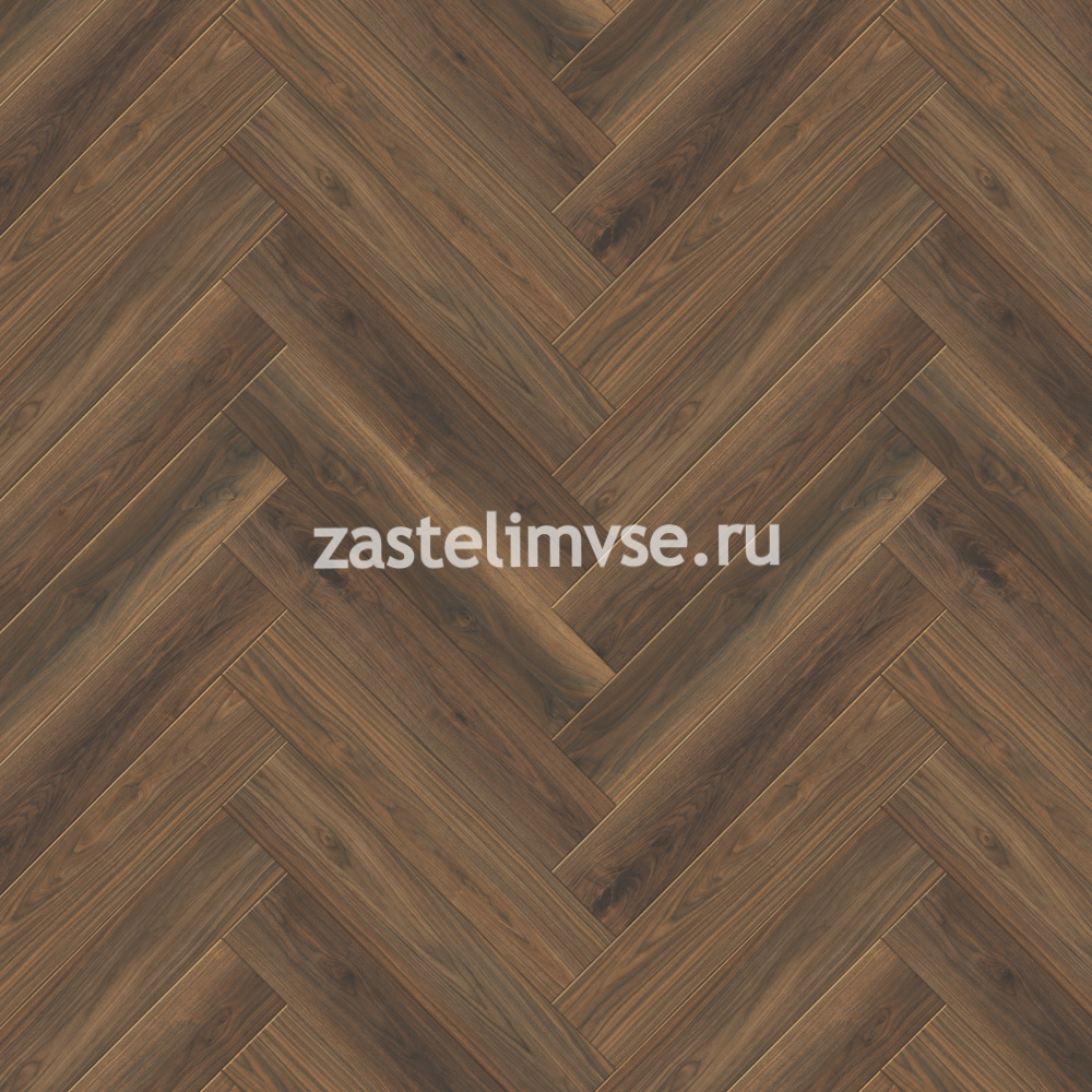 SPC плитка CronaFloor Herringbone 4V Дуб Ле-Ман