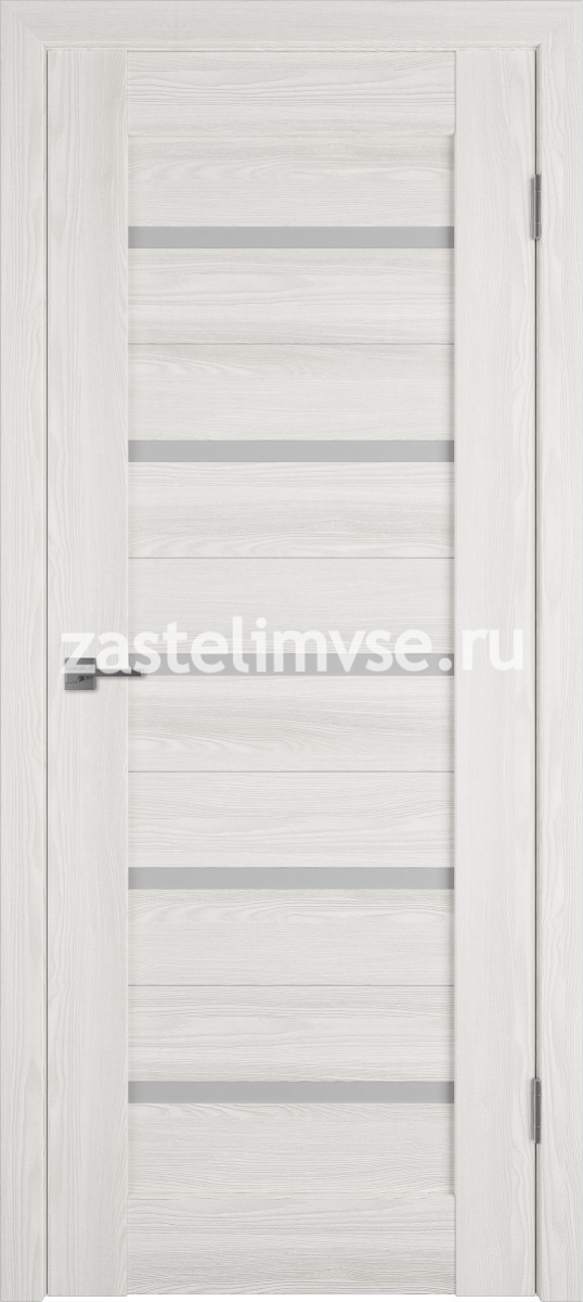 Дверь межкомнатная Atum X7 Shimmer/White cloud 900мм