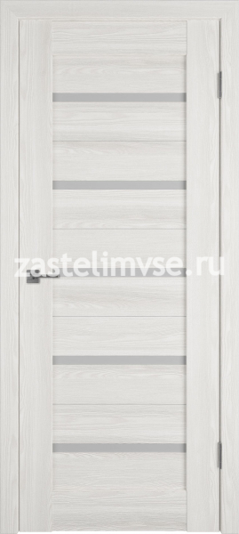 Дверь межкомнатная Atum X7 Shimmer/White cloud 900мм