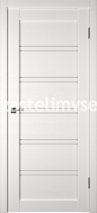 Дверь межкомнатная Atum Pro X28 Milky white/White cloud 600мм