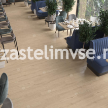 Клеевая LVT плитка AlpineFloor Easy Line Дуб Ваниль ECO 3-4