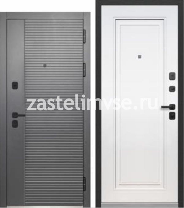 Дверь металлическая ТАЙГА 9 СМ 2МДФ 860мм