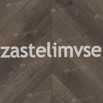 Клеевая LVT плитка AlpineFloor Chevron Alpine LVT Дуб Антарес Chevron ECO 20-9