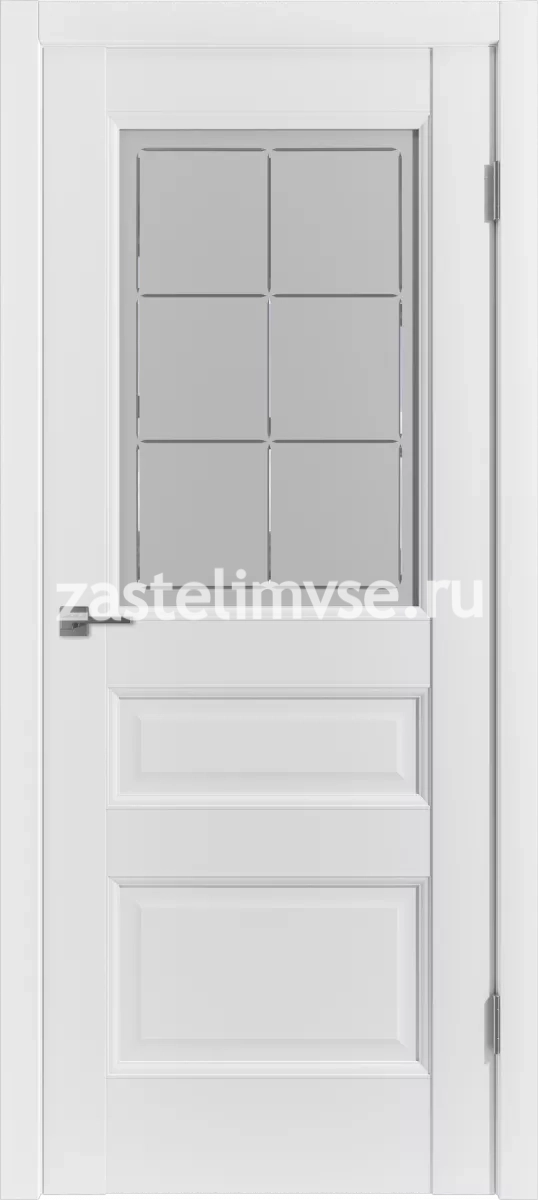 Дверь межкомнатная Emalex E3 Ice Crystal cloud - 700мм