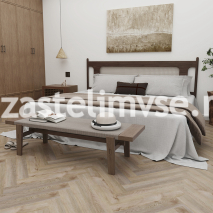 Клеевая ПВХ плитка ViFloor Peterhof Ораниенбаум 203 ёлочка