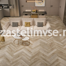 SPC плитка CronaFloor Herringbone 4V Дуб Лилль
